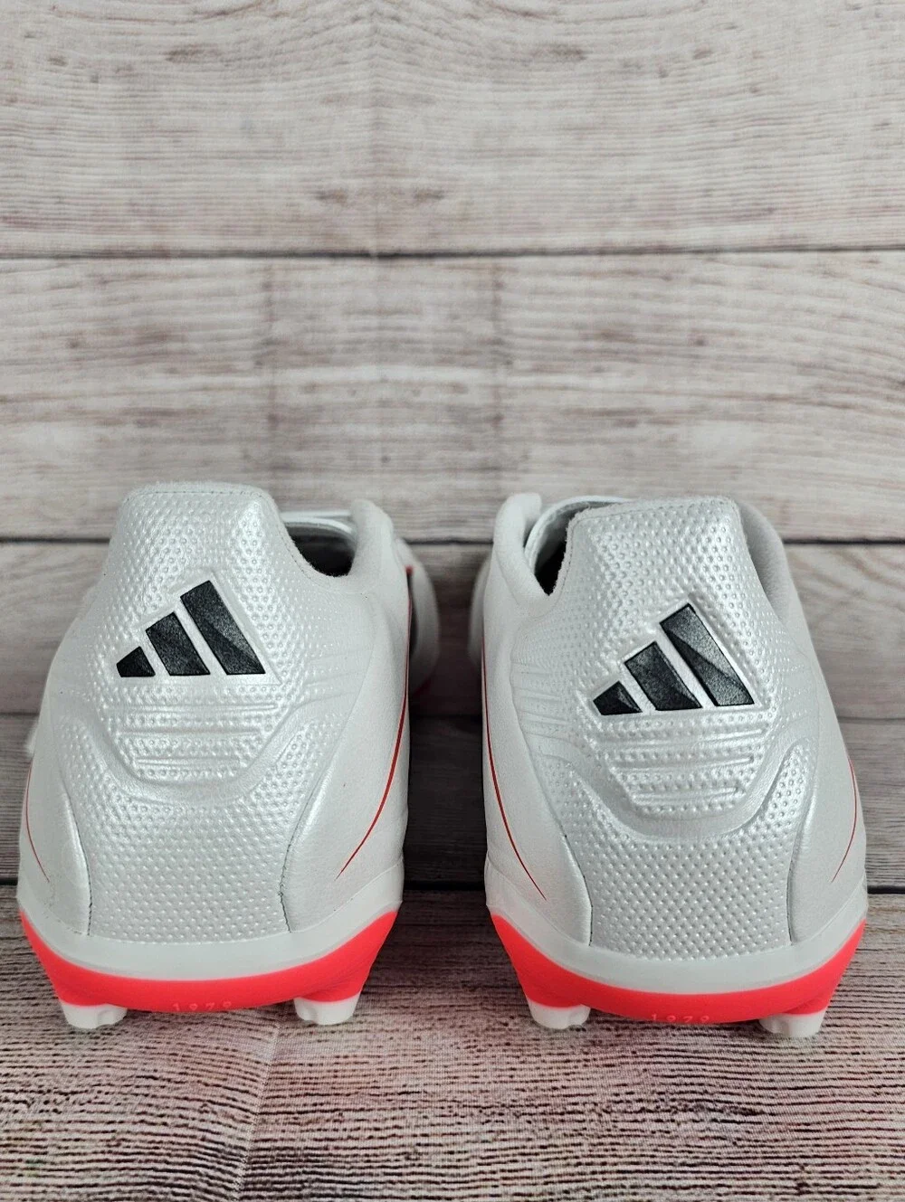 ADIDAS COPA PURE IV League Men White Lucid Red Soccer Cleats JQ0484 Size 10 NWOB